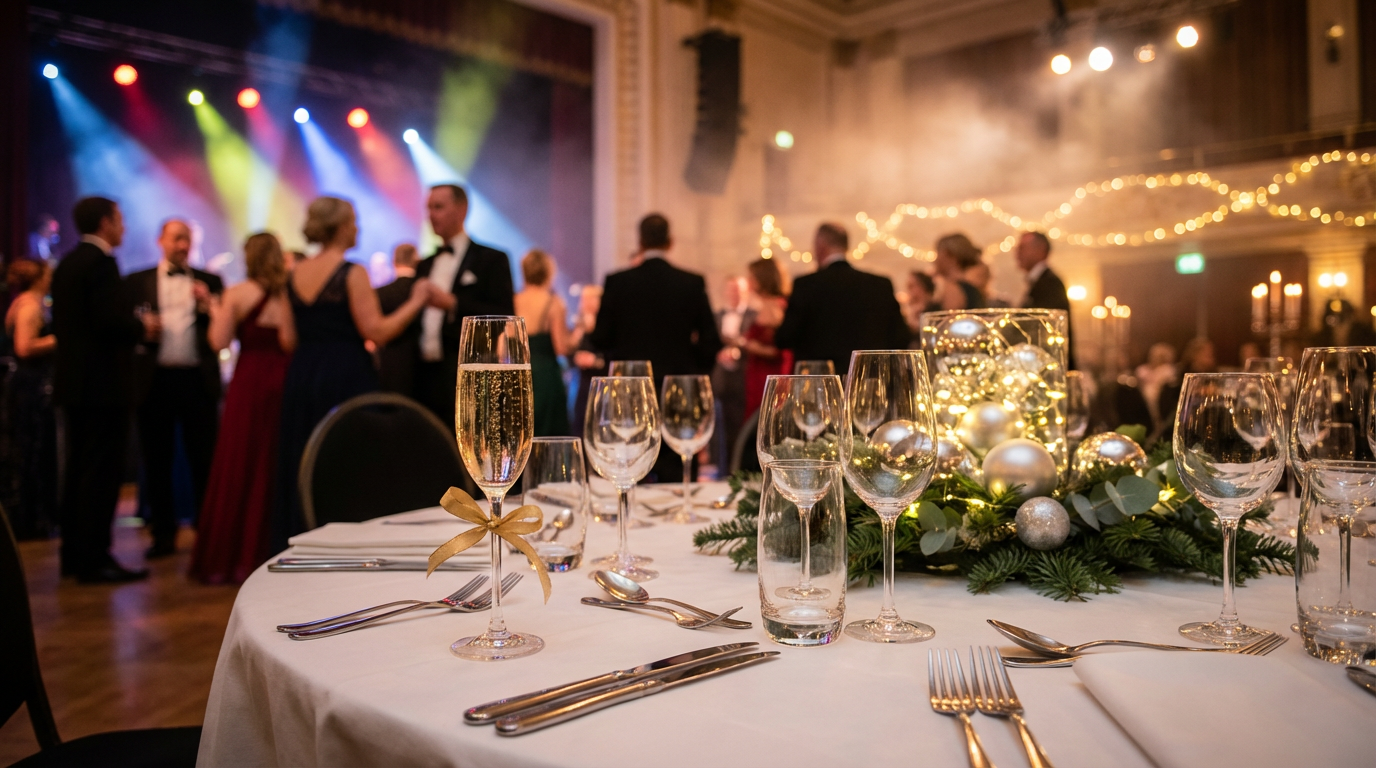 Hastings Christmas Celebrations – festive dinner and live band